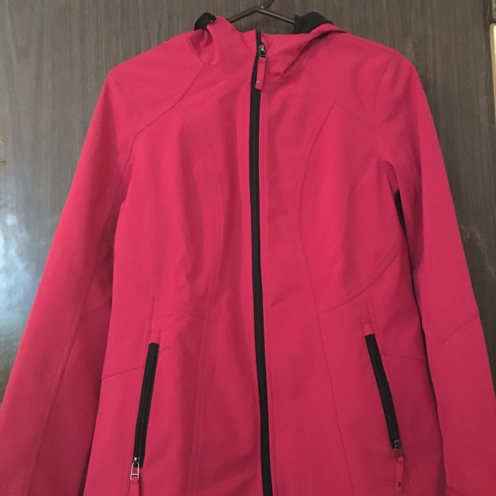 Cherry/red Jacket ,  “Below Zero” Like New , water proof,